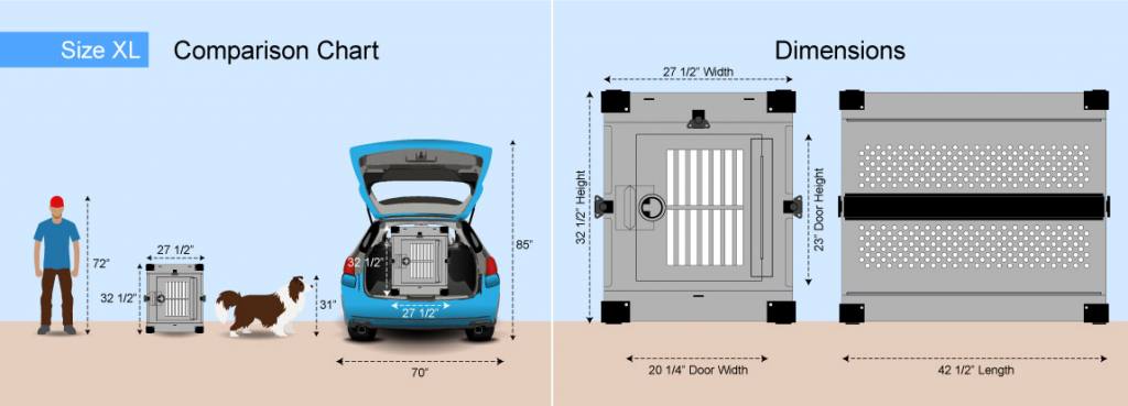 XL Crate Dimensions